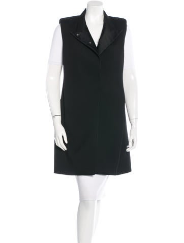 Lanvin Longline Notch-Lapel Vest