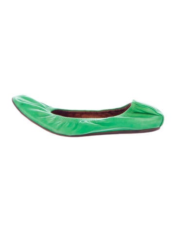 Lanvin Leather Ballet Flats