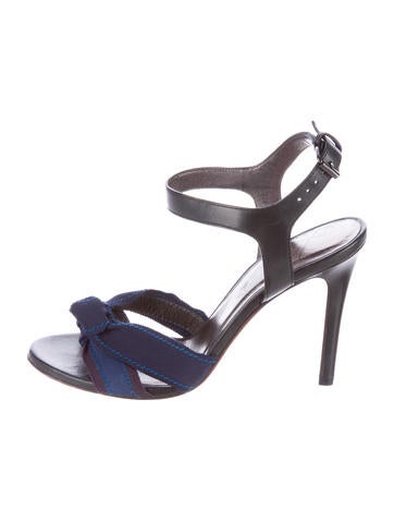 Lanvin Leather Multistrap Sandals