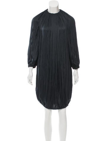 Lanvin Knee-Length Plissé Dress