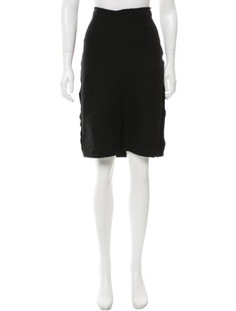 Lanvin Wool Knee-Length Pencil Skirt