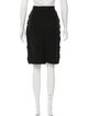 Lanvin Wool Knee-Length Pencil Skirt