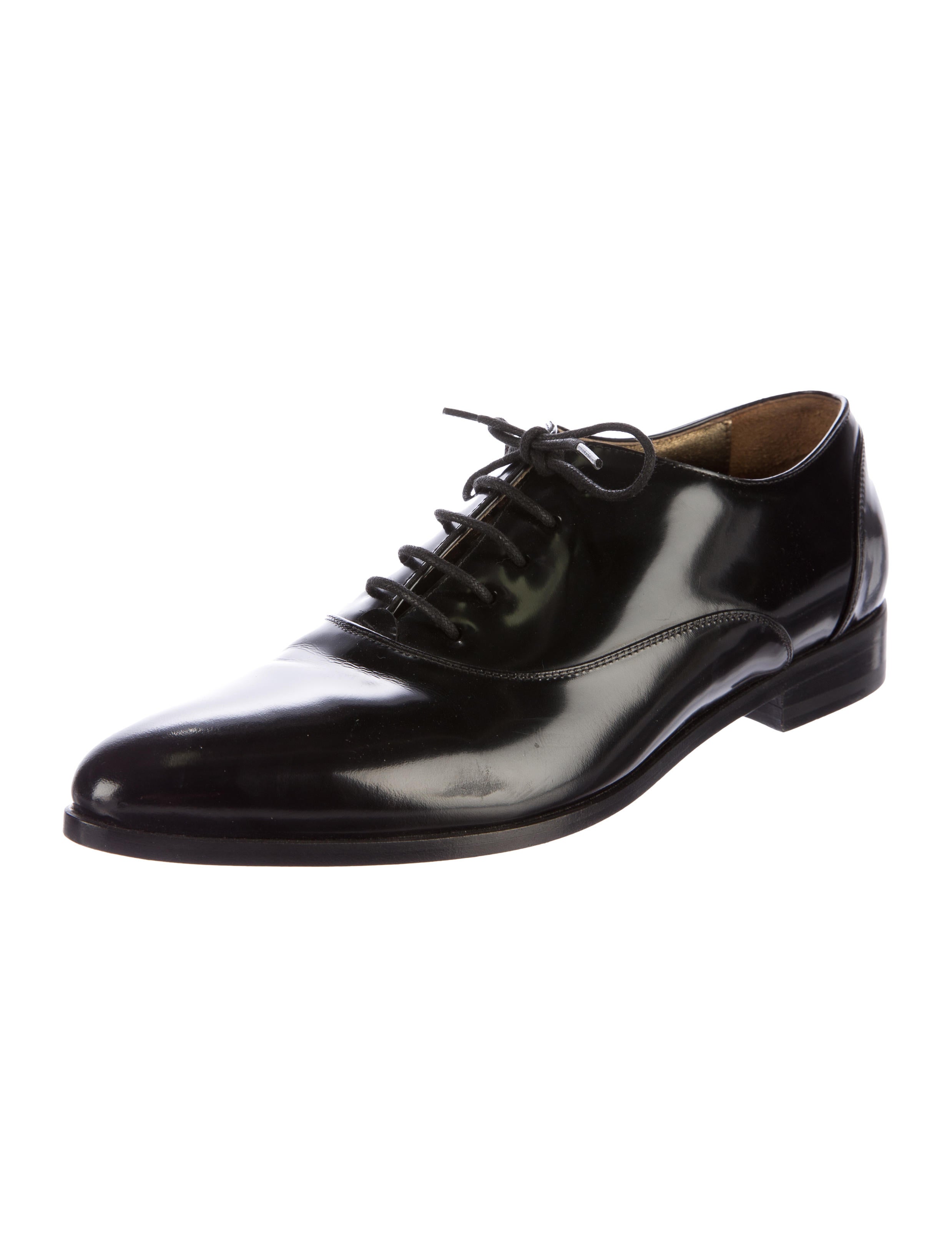 Lanvin Patent Leather Oxfords