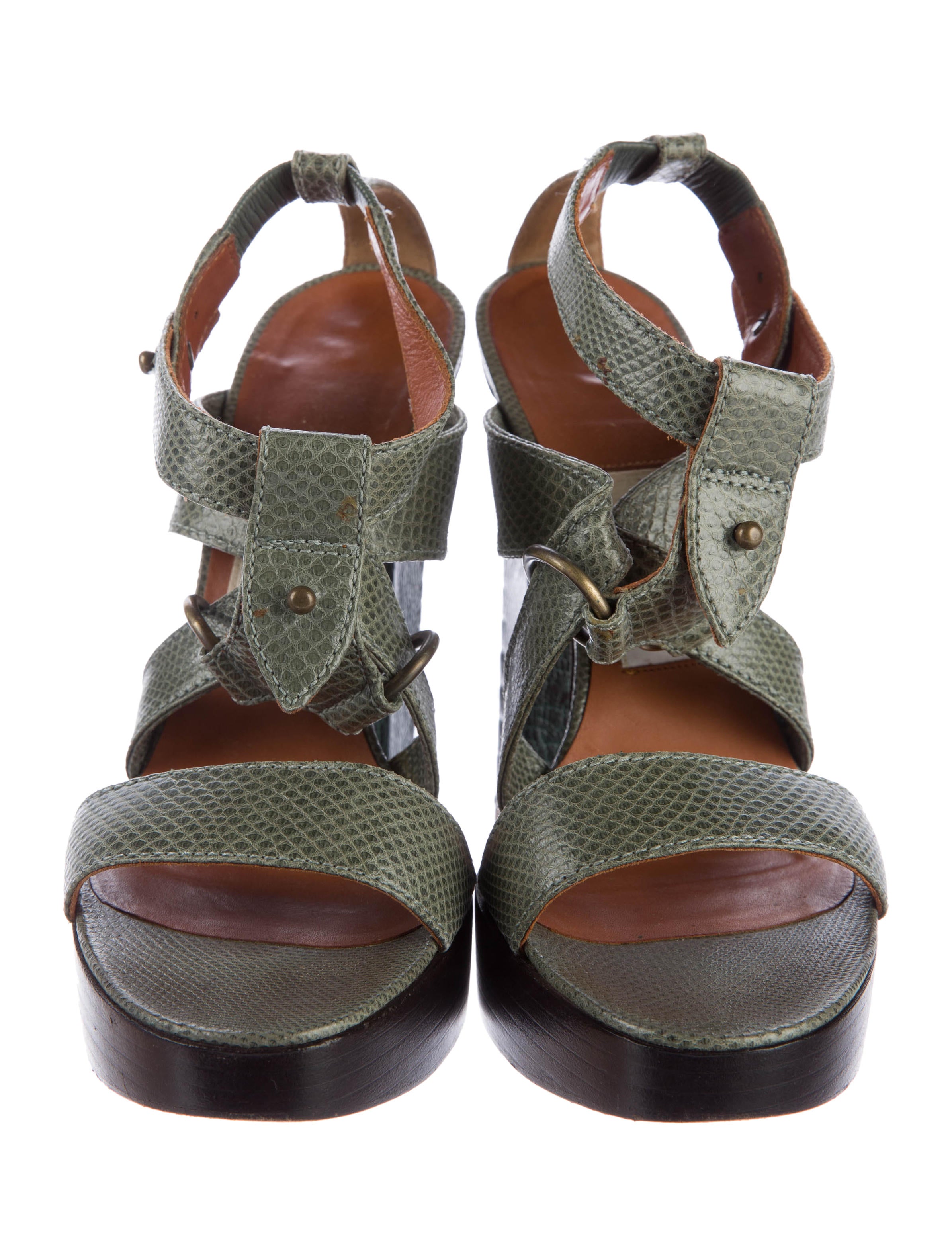 python platform sandals