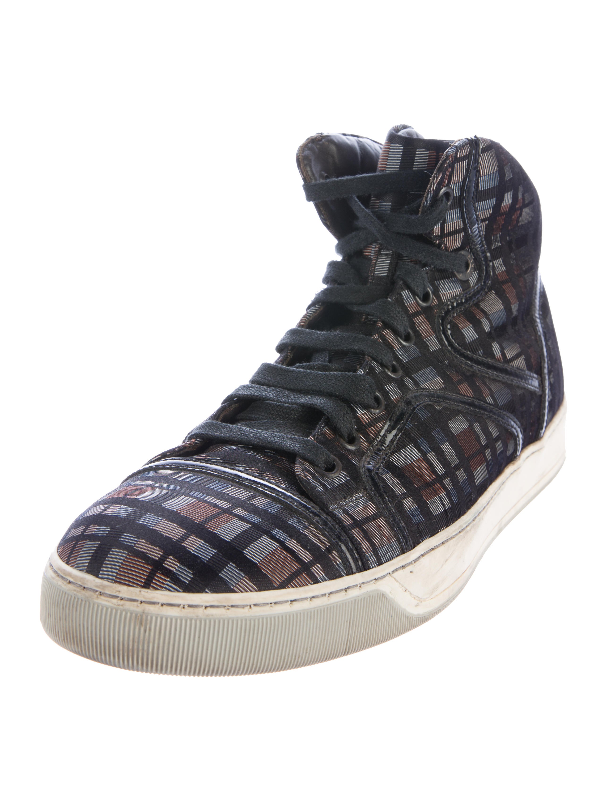 lanvin mid top sneakers lanvin plaid mid top sneakers shoes lan61027 the lanvin mid top sneakers lanvin plaid mid top sneakers shoes lan61027 the