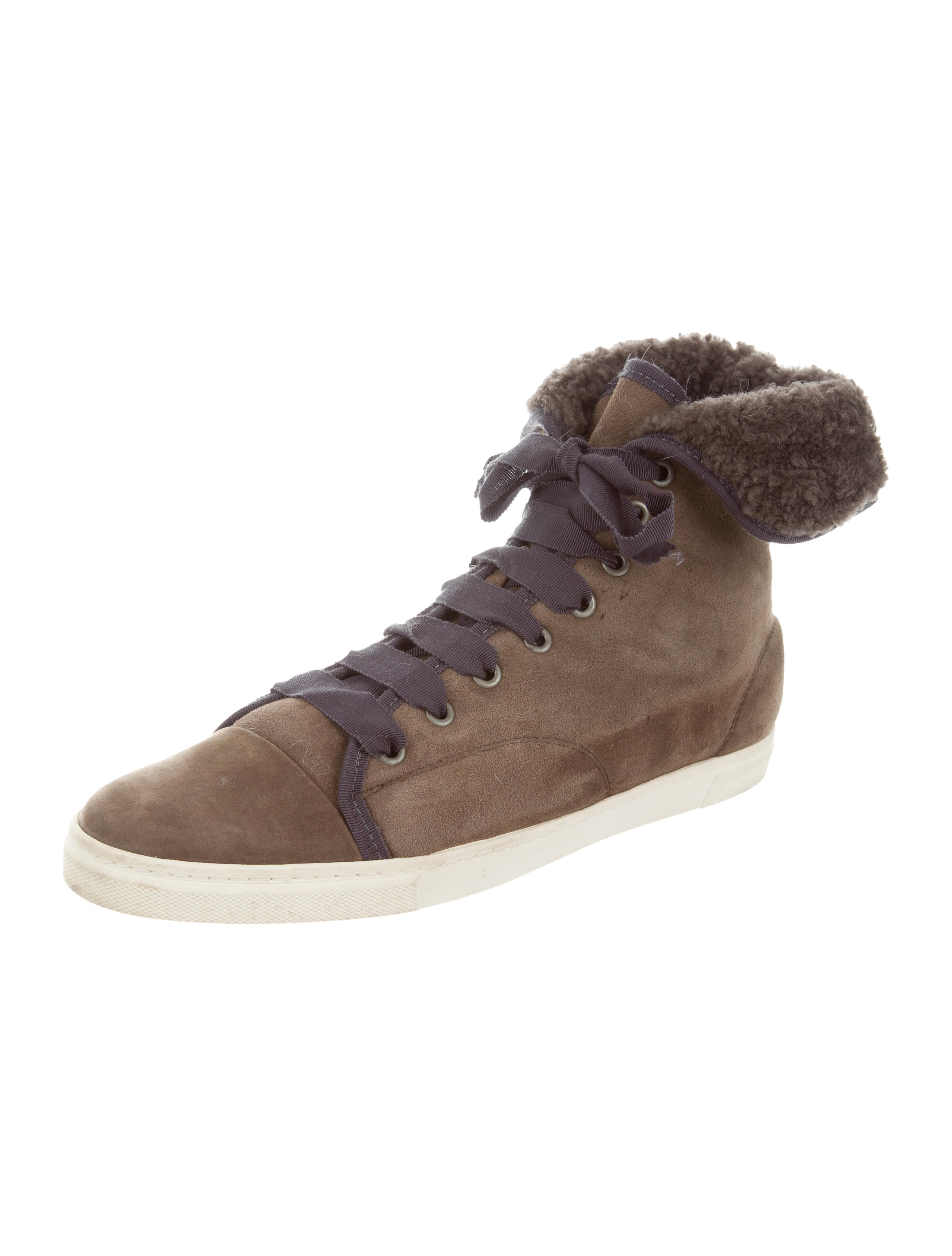 shearling lined sneakers lanvin shearling lined suede sneakers shoes lan62613 shearling lined sneakers lanvin shearling lined suede sneakers shoes lan62613