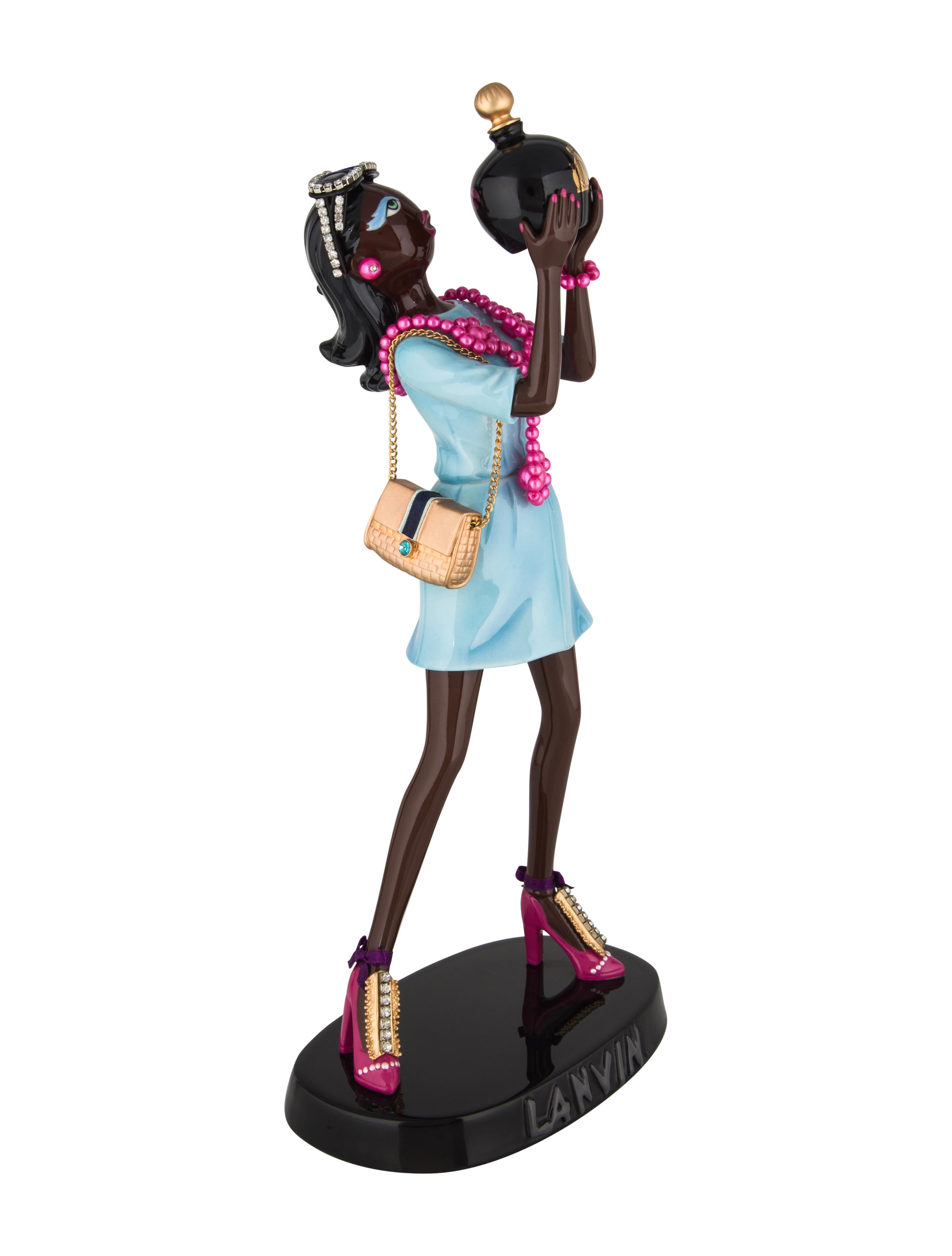 Lanvin Miss Lanvin 16 Porcelain Doll - Blue Decorative Accents