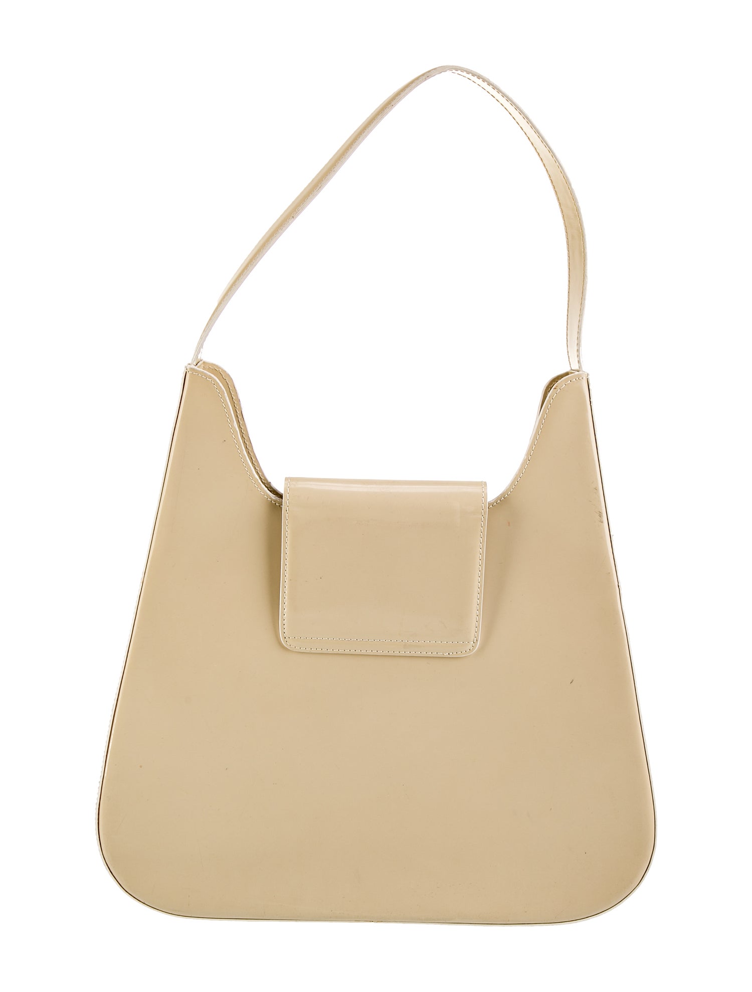 Lancel Patent Leather Shoulder Bag