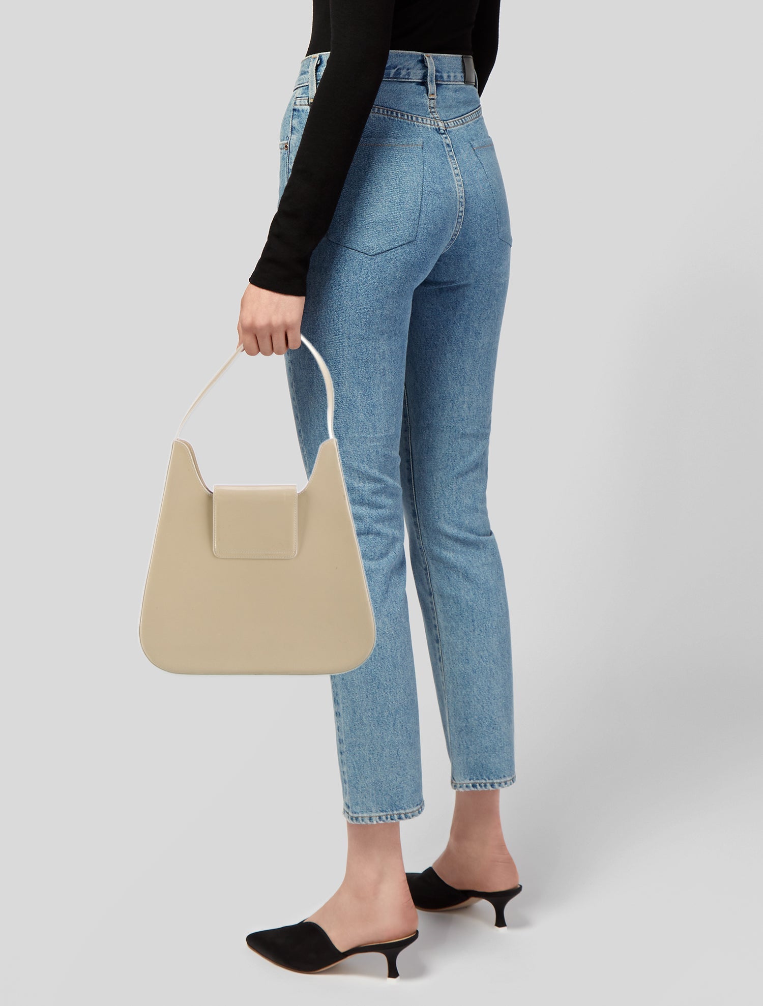 Lancel Patent Leather Shoulder Bag