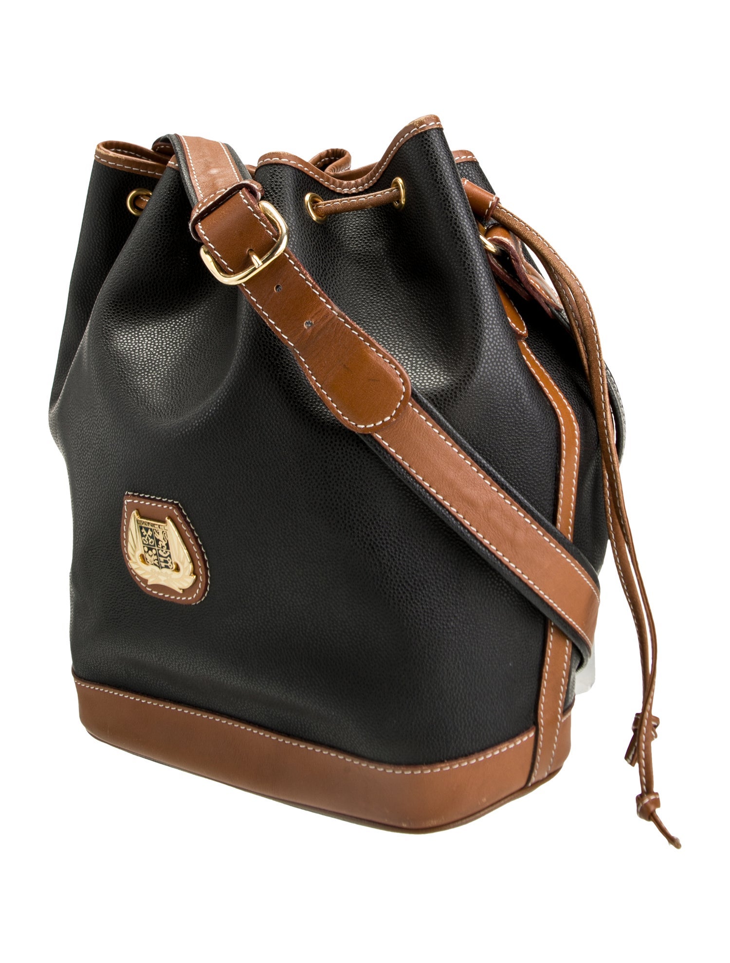Lancel Leather Bucket Bag