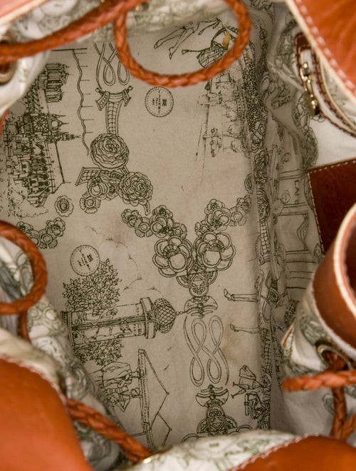 Lancel Leather Bucket Bag