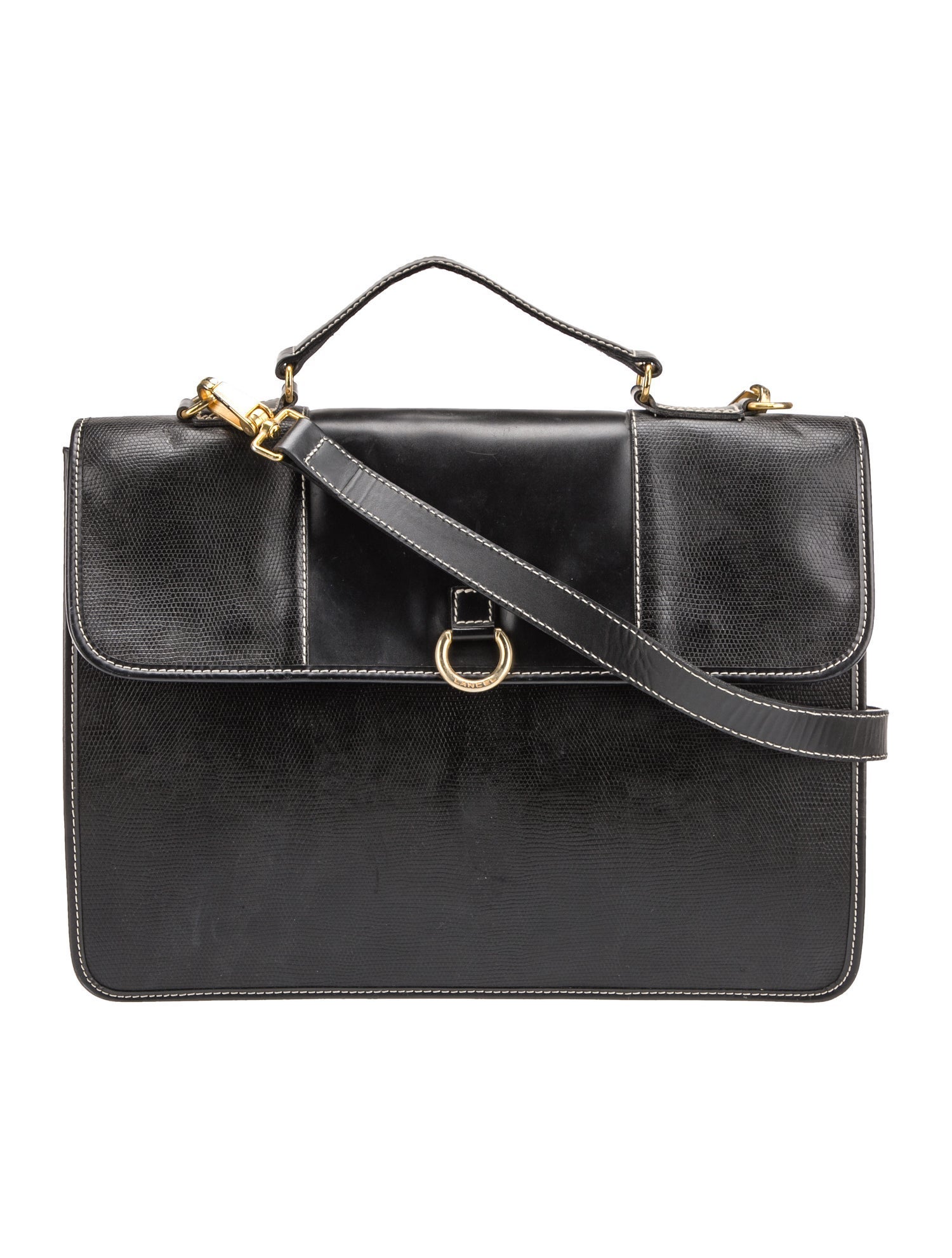 Lancel Leather Crossbody Bag