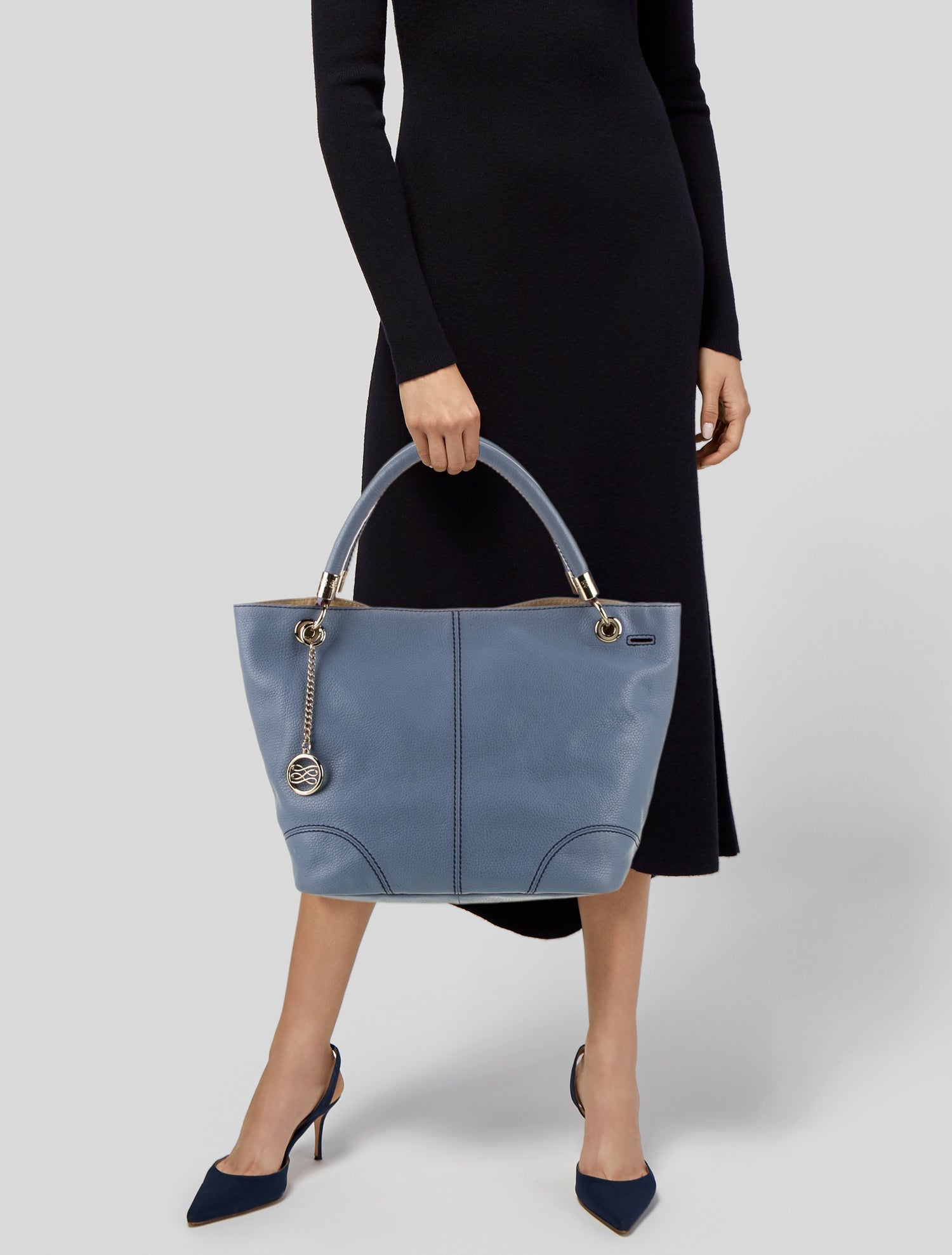 Lancel Leather Tote