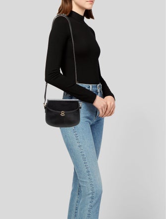 Lancel Lizard Crossbody Bag