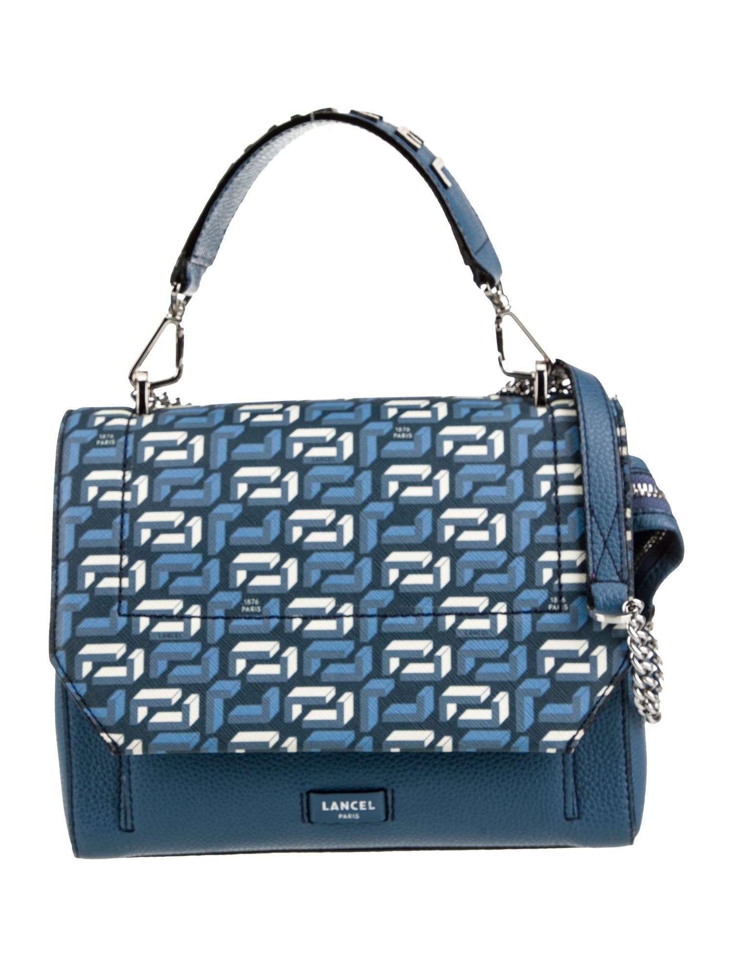 Lancel Leather Top Handle Bag