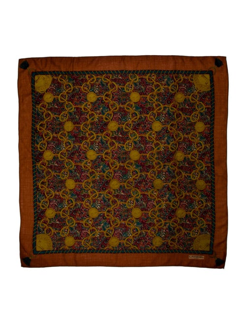 Lancel Silk Printed Scarf