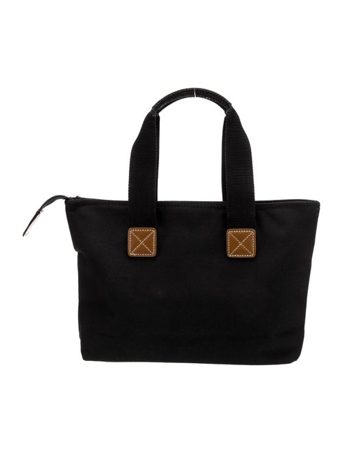 Lancel Nylon Top Handle Bag