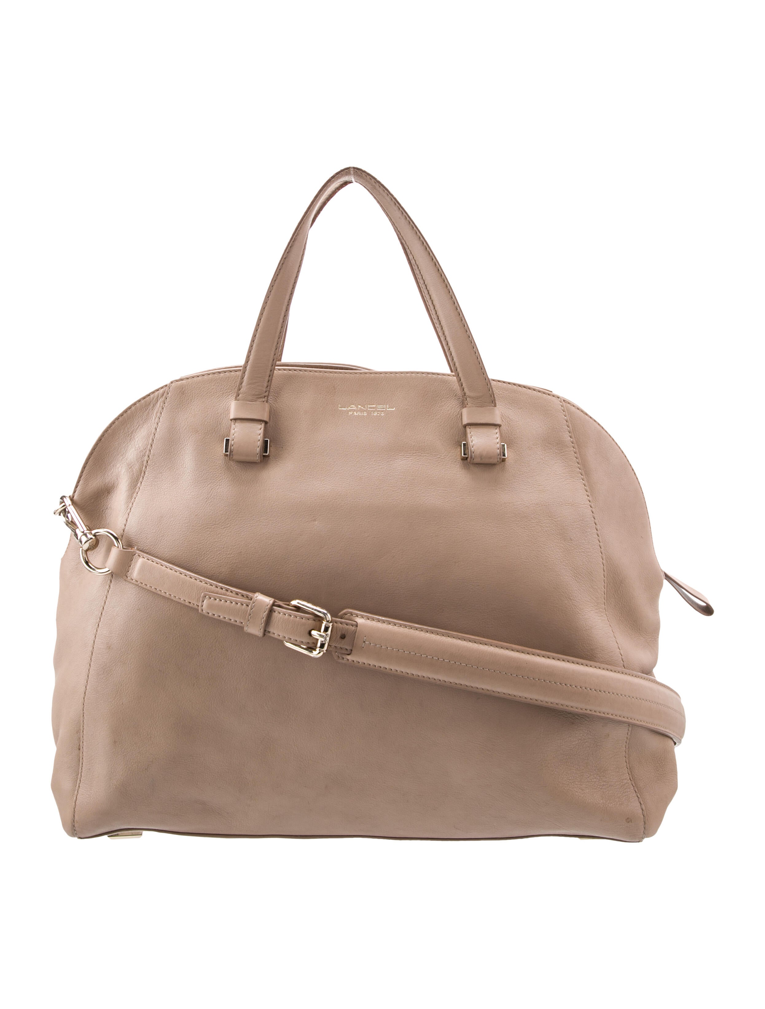 Lancel Leather Top Handle Bag