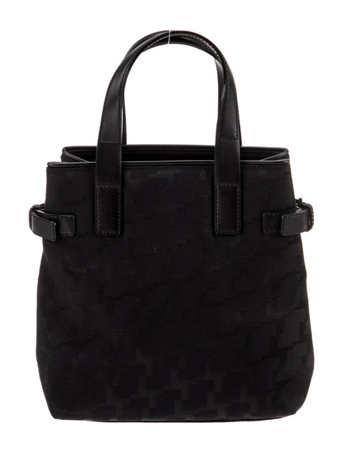 Lancel Canvas Top Handle Bag