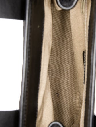 Lancel Canvas Top Handle Bag