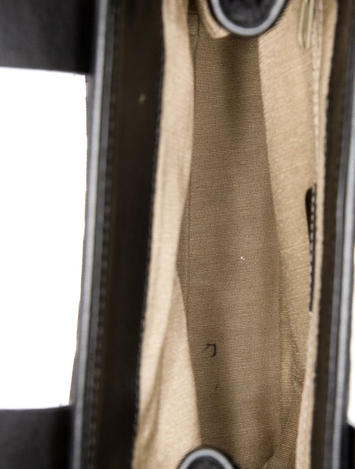 Lancel Canvas Top Handle Bag