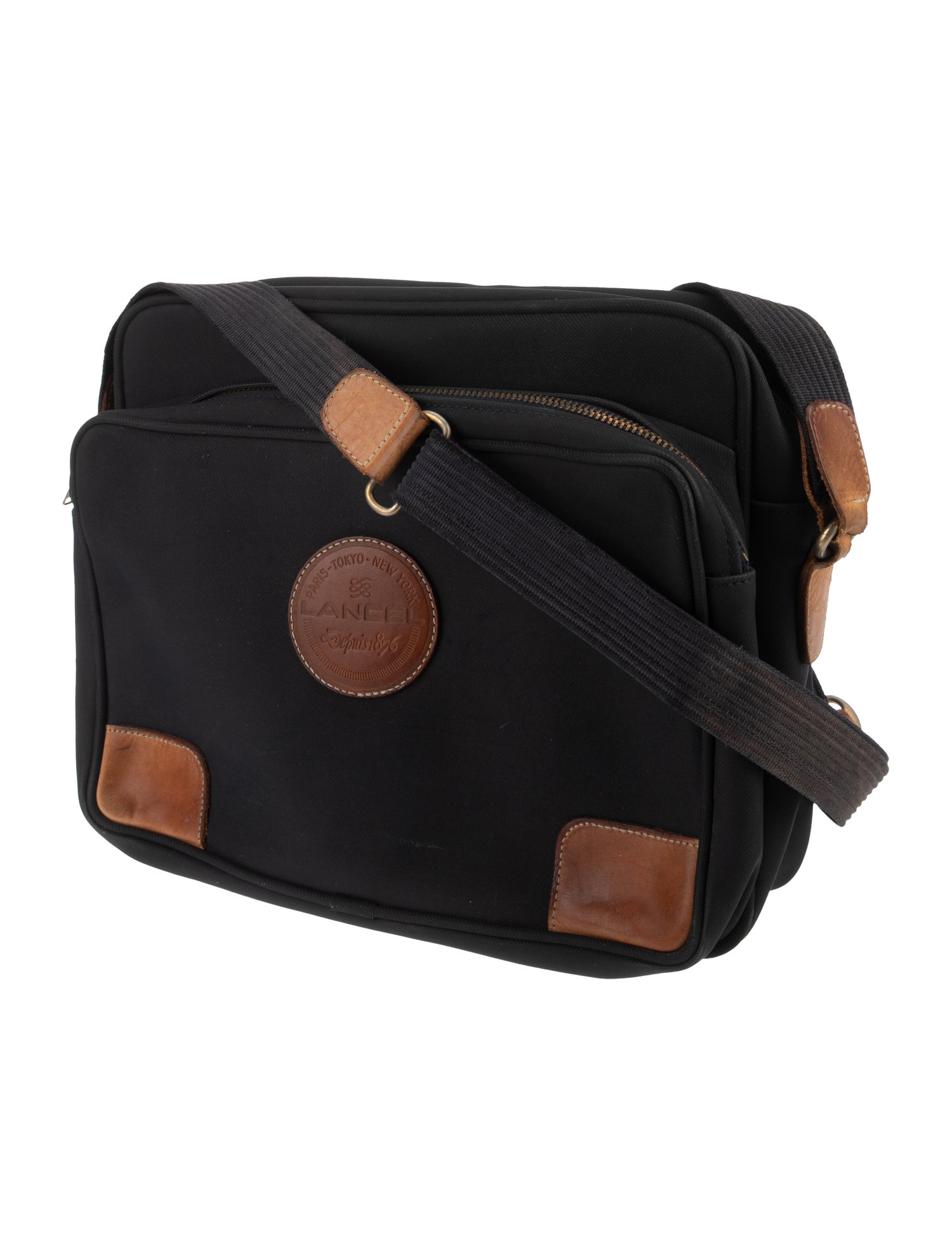 Lancel Nylon Crossbody Bag