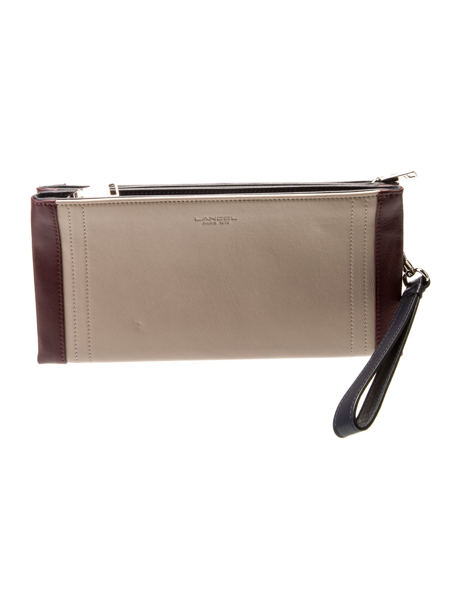 Lancel Leather Clutch