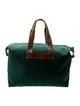 Lancel Canvas Weekender Bag