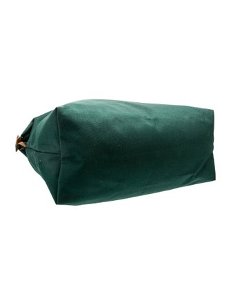 Lancel Canvas Weekender Bag