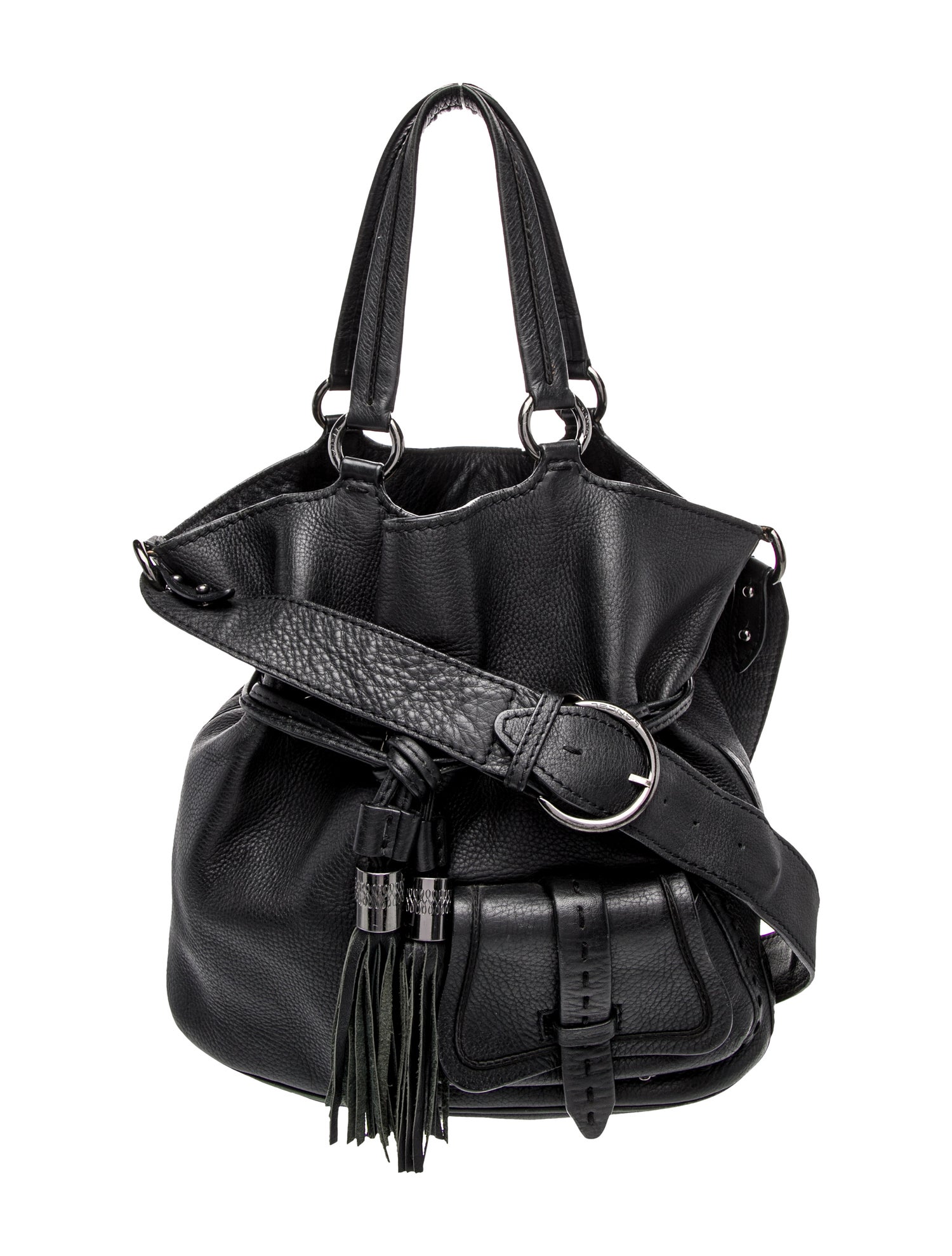 Lancel Leather Top Handle Bag