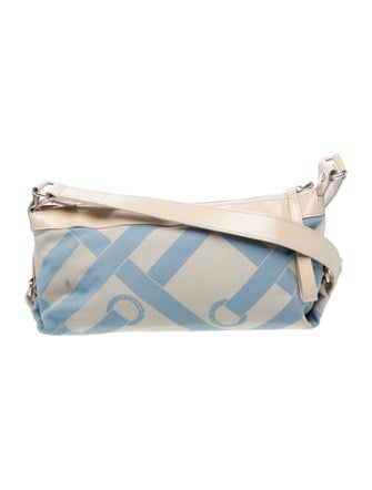 Lancel Canvas Shoulder Bag
