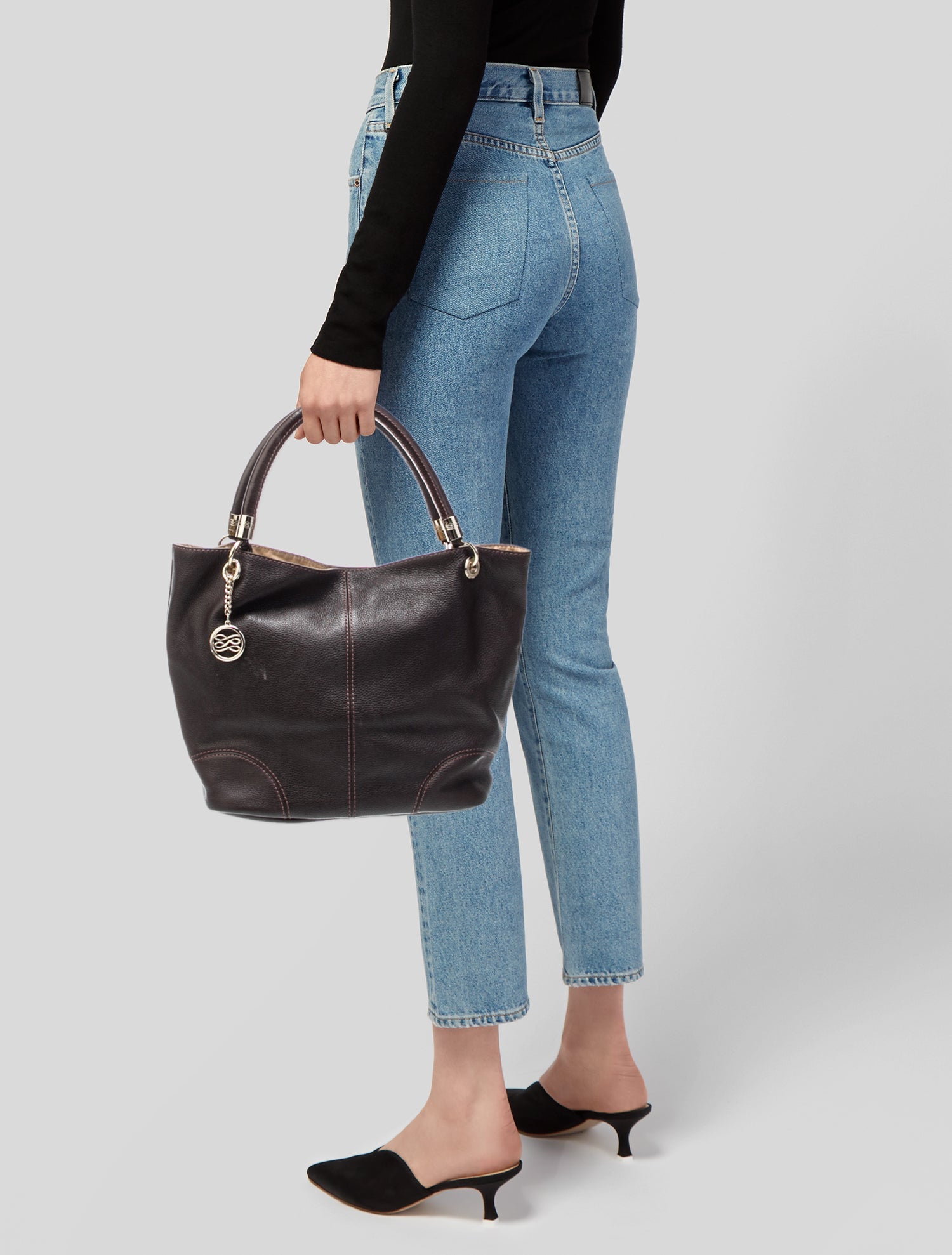 Lancel Leather Tote