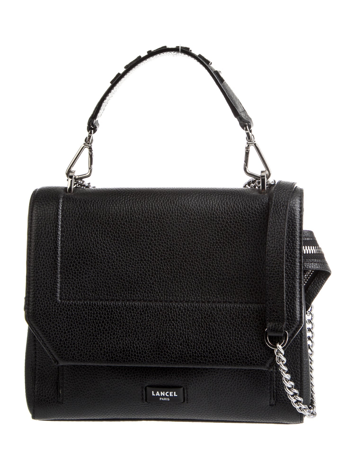 Lancel Leather Top Handle Bag