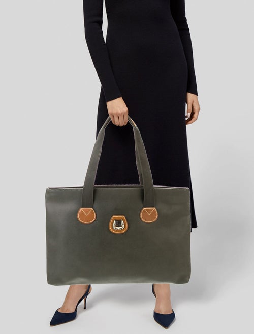 Lancel Leather Tote