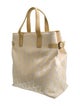 Lancel Canvas Top Handle Bag