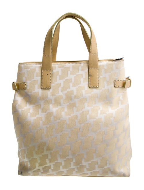 Lancel Canvas Top Handle Bag