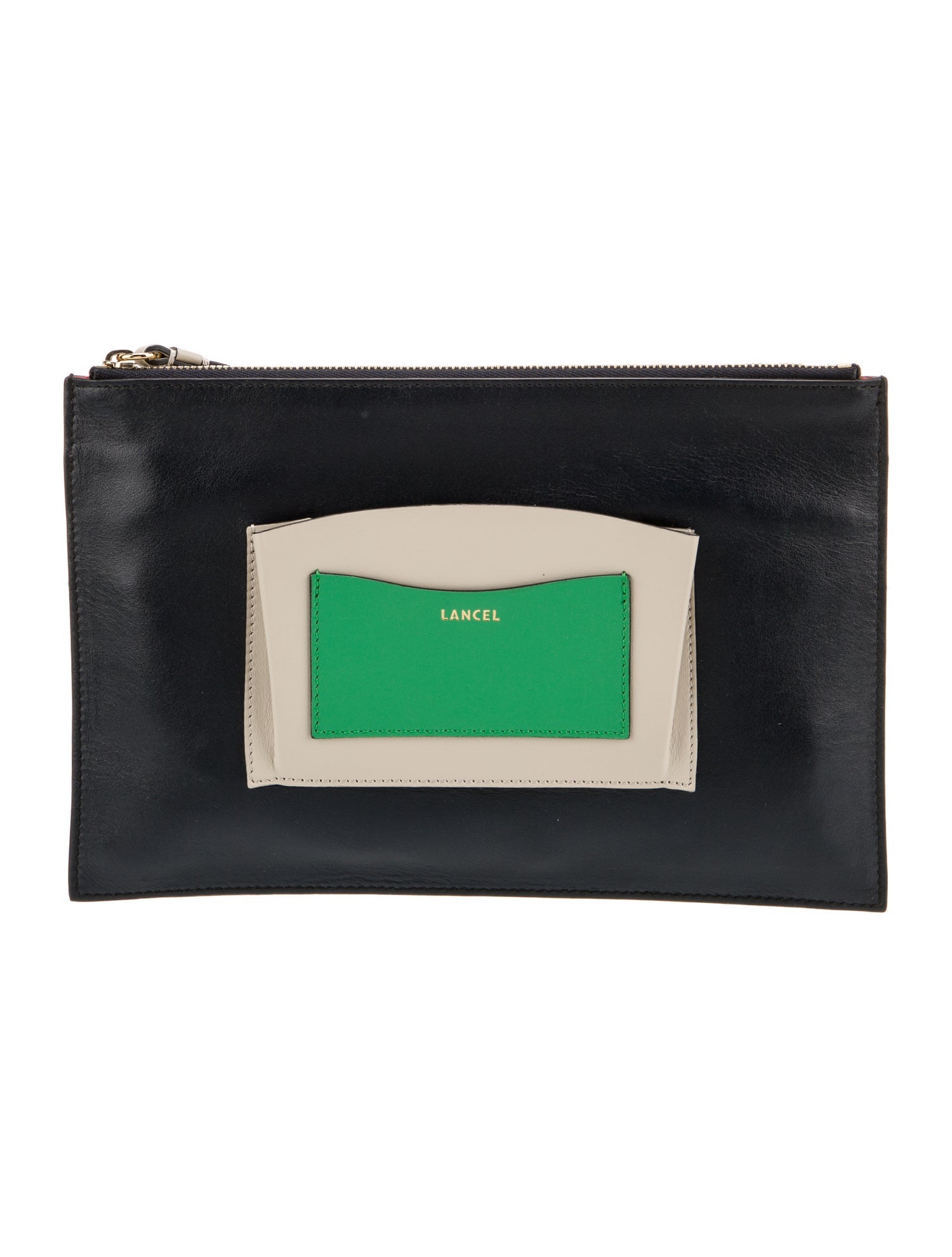 Lancel Leather Clutch
