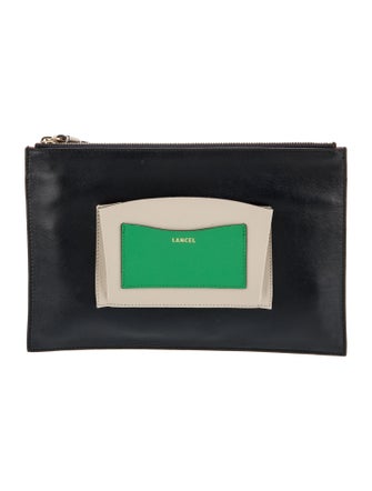 Lancel Leather Clutch