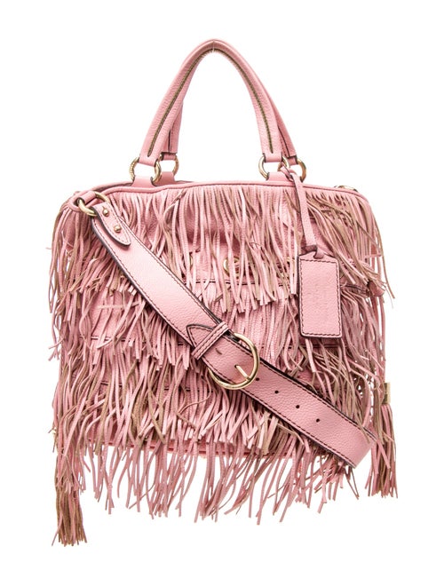 Lancel Leather Top Handle Bag