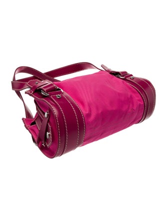 Lancel Nylon Shoulder Bag