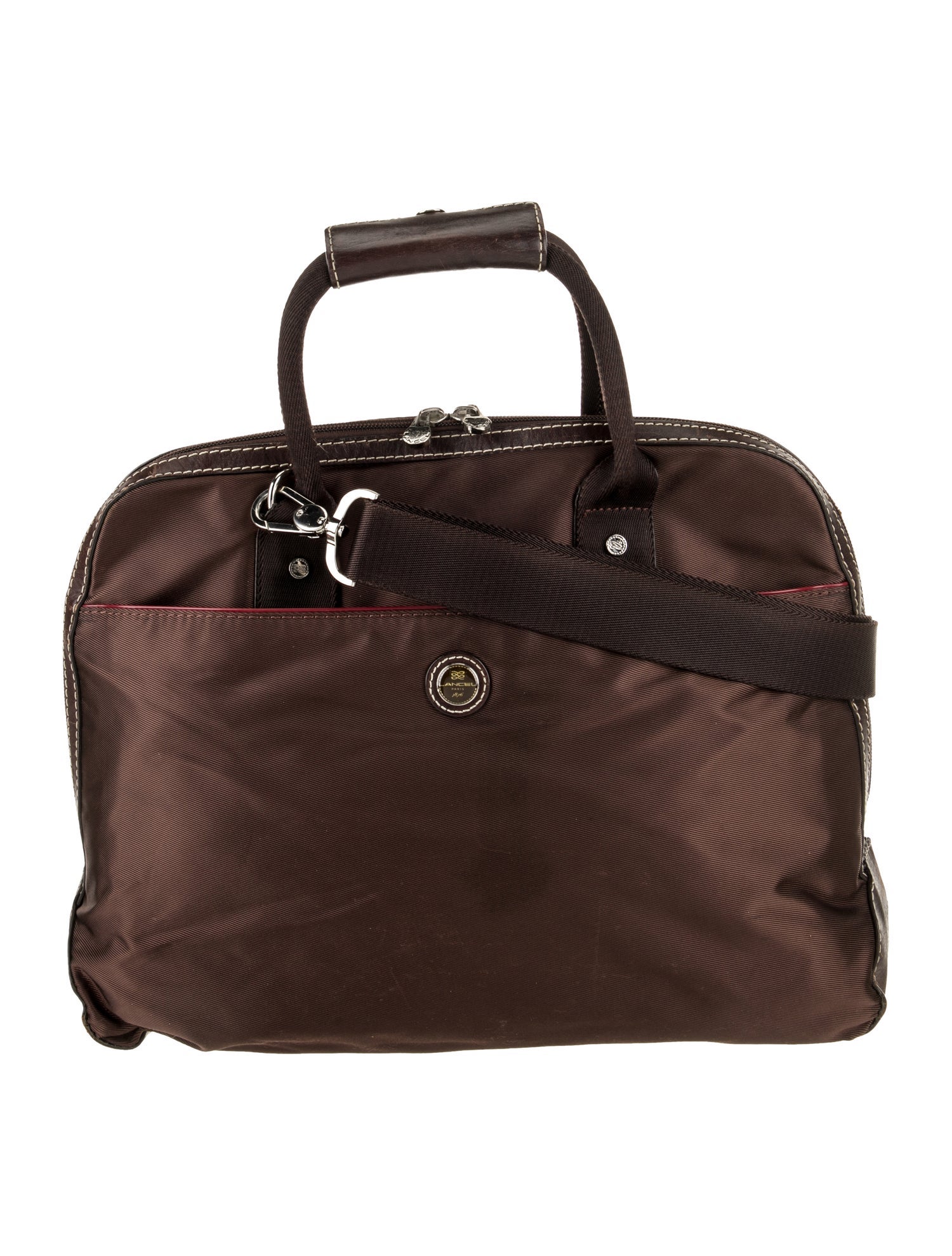 Lancel Nylon Shoulder Bag