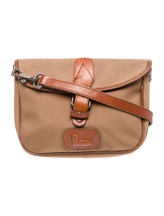 Lancel Canvas Crossbody Bag