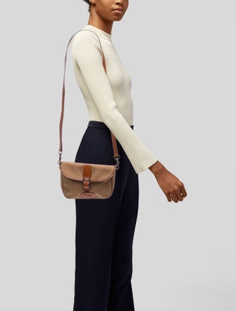 Lancel Canvas Crossbody Bag