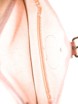 Lancel Canvas Crossbody Bag