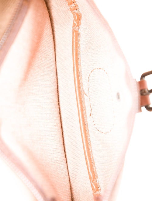 Lancel Canvas Crossbody Bag