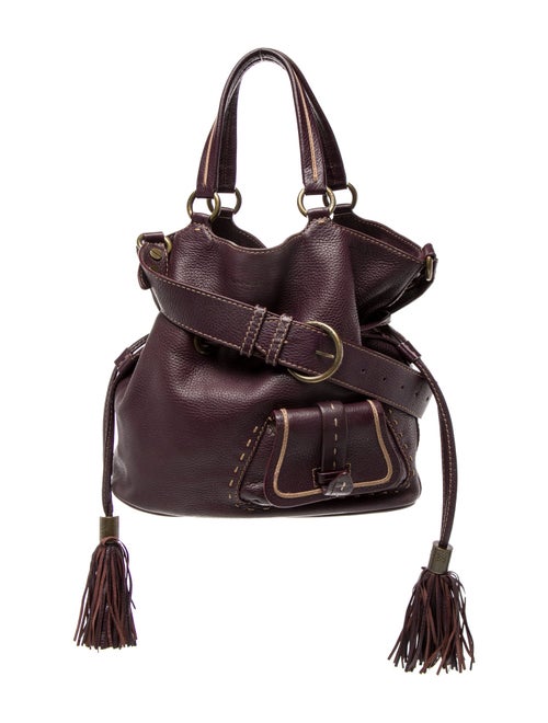Lancel Leather Top Handle Bag