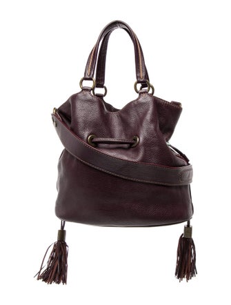 Lancel Leather Top Handle Bag