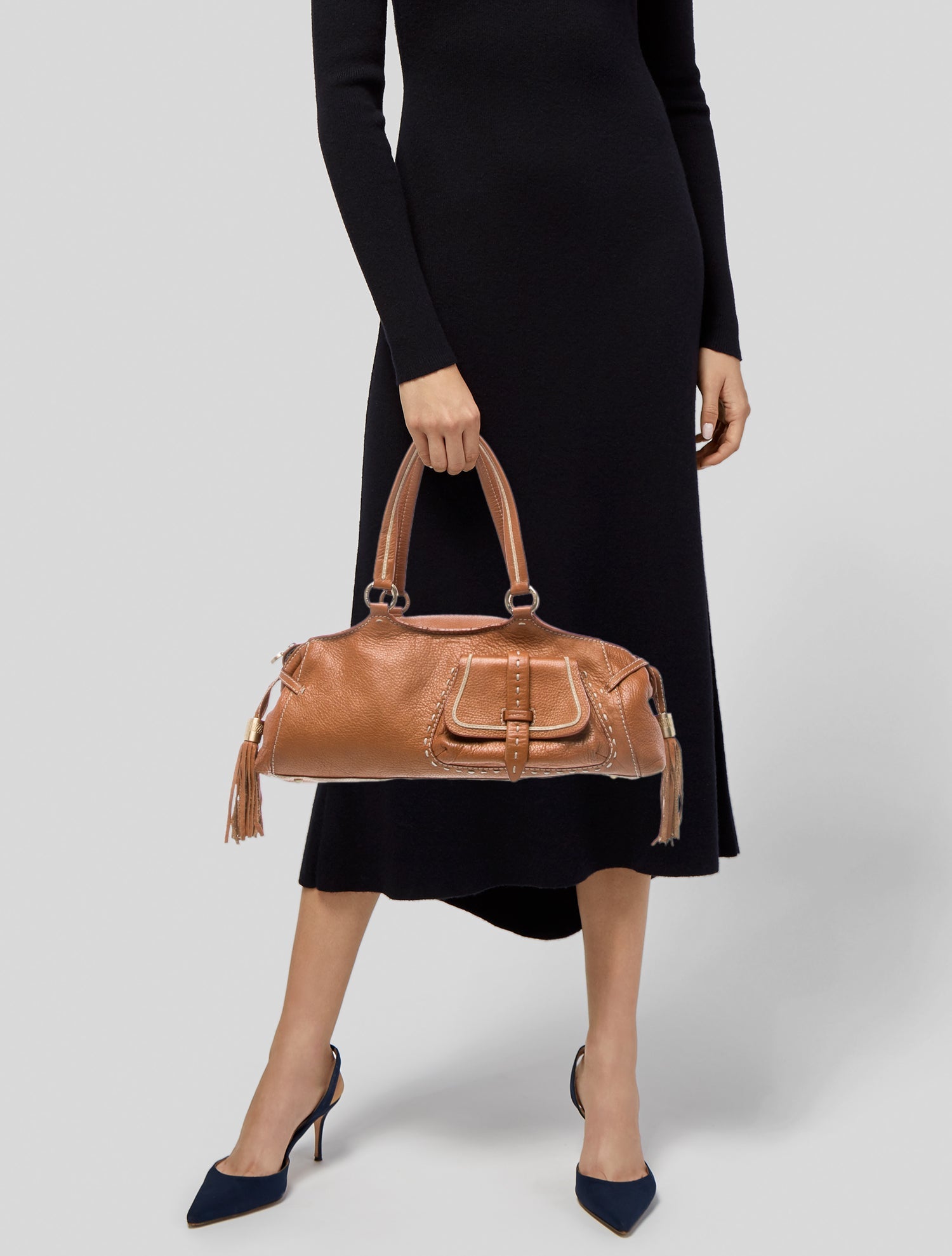Lancel Leather Shoulder Bag