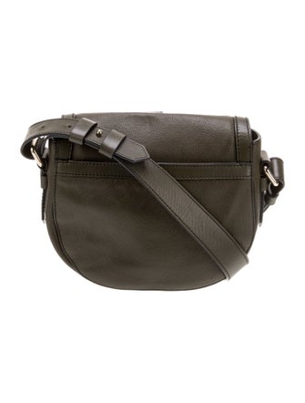 Lancel Leather Messenger Bag