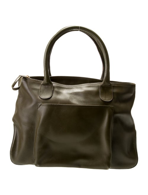 Lancel Leather Top Handle Bag